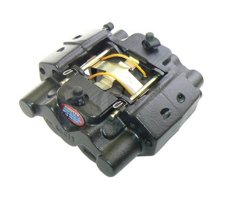 Zacisk kompletny hamulca przedniego napędu Knott