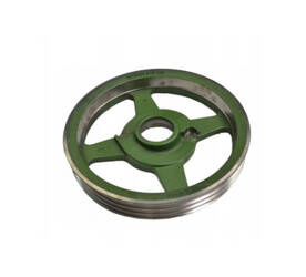 Koło pasowe duże na 3 paski kompletne z zabierakiem