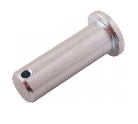 Sworzeń dolny mocowania wieszaka ocynkowany z zatoczeniem