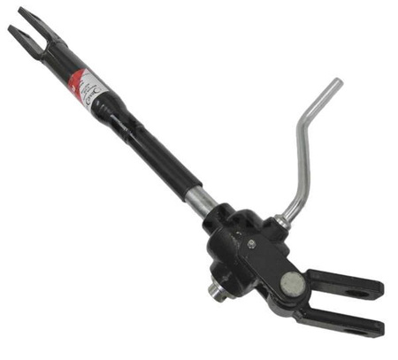 Wieszak prawy z korbą 