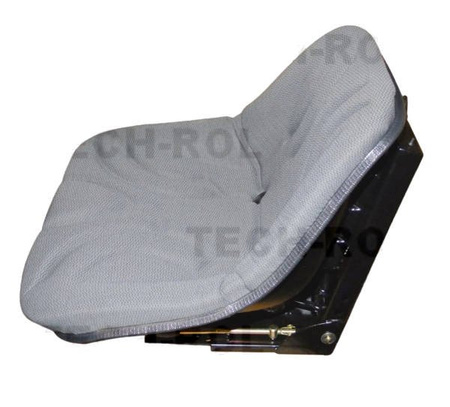 Siedzenie amortyzowane jednoczęściowe szare 