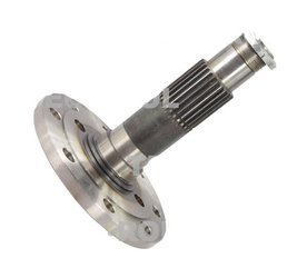 Wał koła z nakrętką bez szpilek