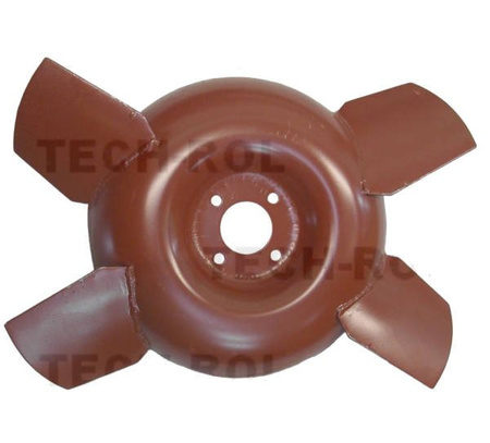 Wentylator chłodnicy; 4 łopatki 