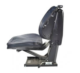 Siedzenie amortyzowane dwuczęściowe czarne