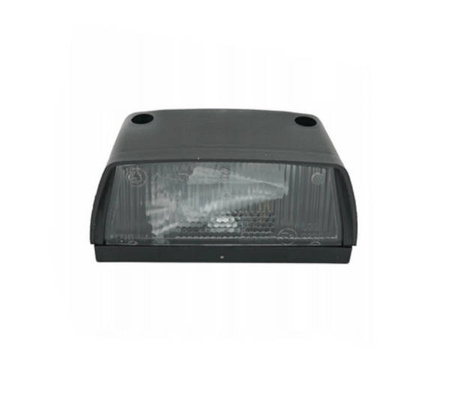 Lampa oświetlenia tablicy rejestracyjnej w dachu