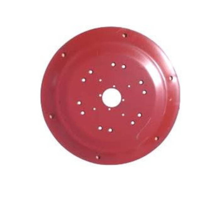 Talerz roboczy, kwadratowe otwory, malowany proszkowo