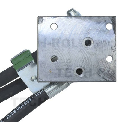 Rozdzielacz, zestaw zewnętrzny dwusekcyjny