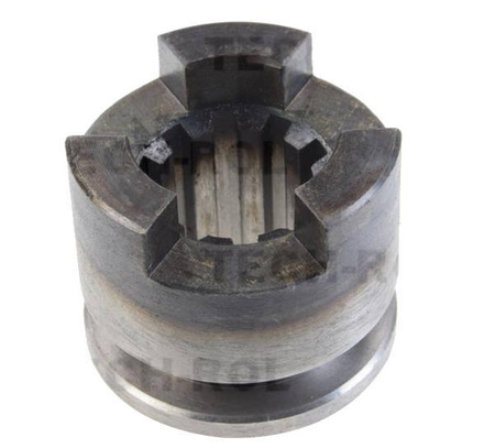 Sprzęgło kłowe przesuwne blokady