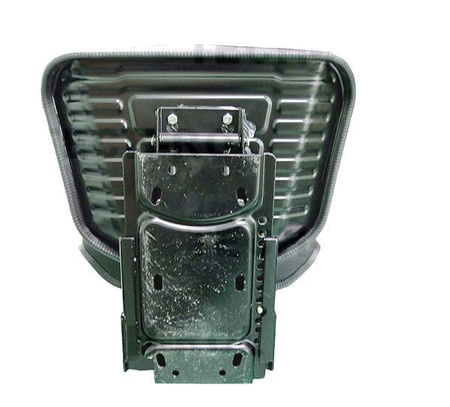 Siedzenie amortyzowane dwuczęściowe czarne