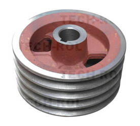 Koło pasowe małe na 4 paski 