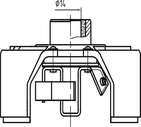 Tarcza tylna rozrusznika R11A