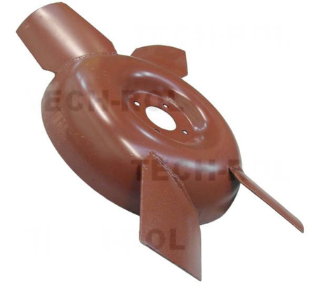 Wentylator chłodnicy; 4 łopatki 