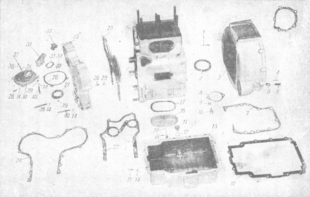Uszczelka pokrywy rozrządu do C-328