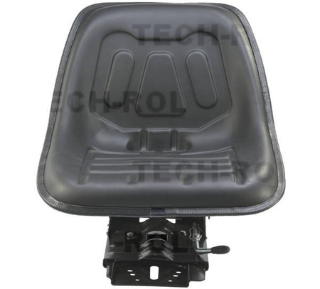 Siedzenie amortyzowane jednoczęściowe czarne