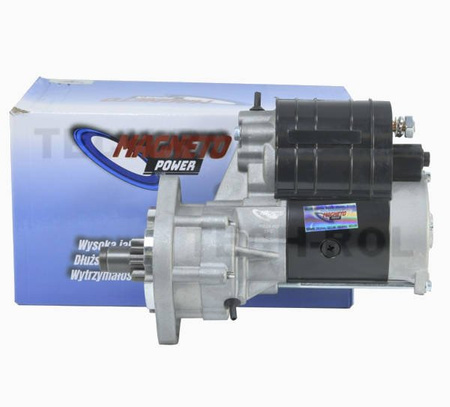 Rozrusznik z reduktorem, 12V, 2,8kW, napęd zębnika 9 zębów