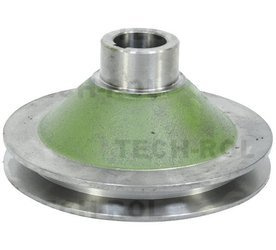 Koło pasowe wału korbowego nowy typ na wspomaganie