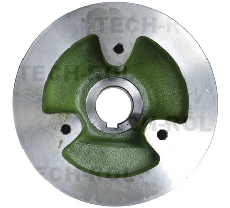 Koło pasowe wału korbowego nowy typ na wspomaganie