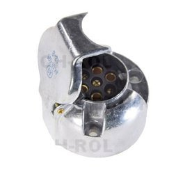 Gniazdo 7 - biegunowe aluminiowe