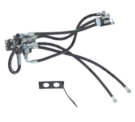 Rozdzielacz, zestaw zewnętrzny dwusekcyjny