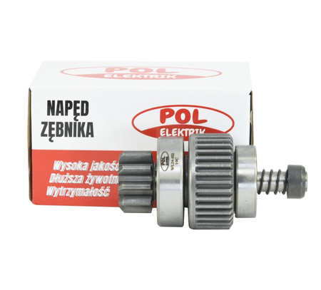 Napęd zębnika rozrusznika z reduktorem