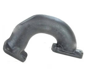 Kolanko tłumika 3-cylindrowy