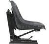 Siedzenie amortyzowane jednoczęściowe czarne