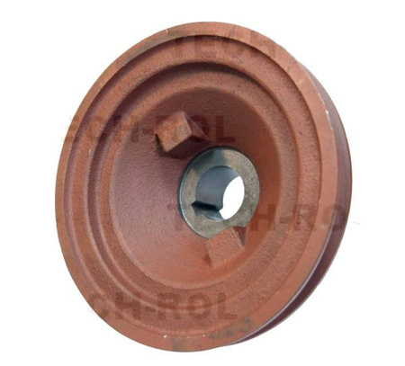 Koło pasowe wału korbowego nowy typ