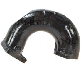 Kolanko tłumika 2-śruby