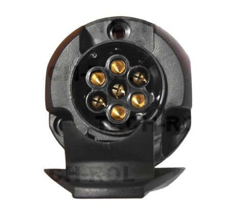 Gniazdo 7 - biegunowe plastikowe Tuna 