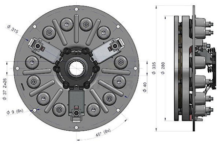 Sprzęgło kompletne - Oryginał