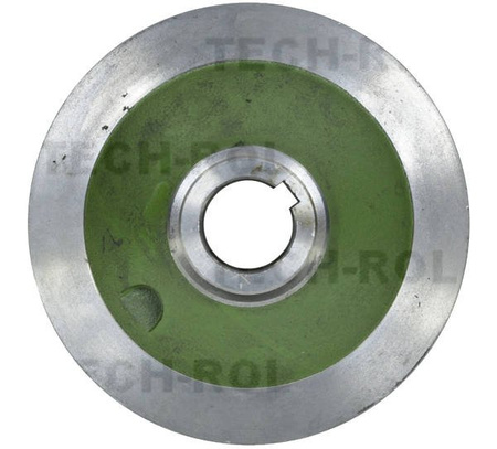 Koło pasowe wału korbowego nowy typ na wspomaganie