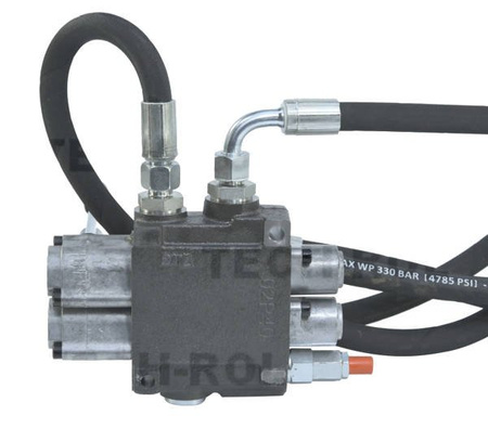 Rozdzielacz, zestaw zewnętrzny dwusekcyjny