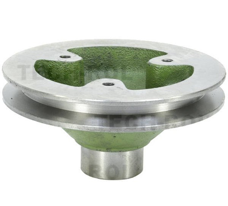 Koło pasowe wału korbowego nowy typ na wspomaganie