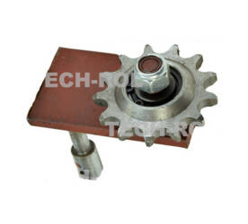 Napinacz łańcucha kompletny z kołem