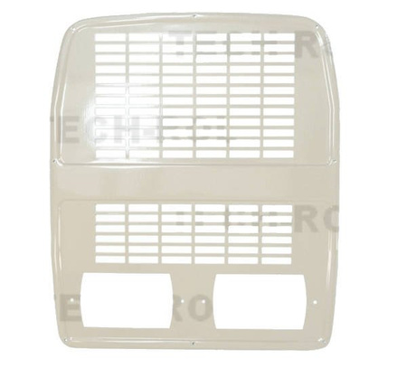 Siatka maski z otworami na lampy malowana proszkowo