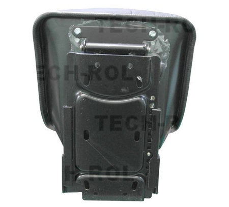 Siedzenie amortyzowane jednoczęściowe wąskie czarne