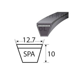 Pas klinowy żółty