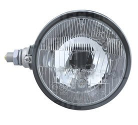 Reflektor przedni lewy, metalowy