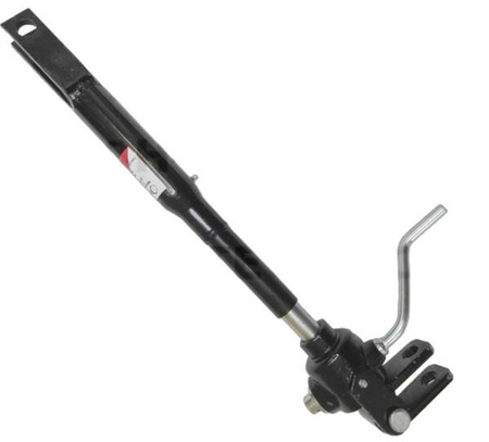 Wieszak prawy z korbą 