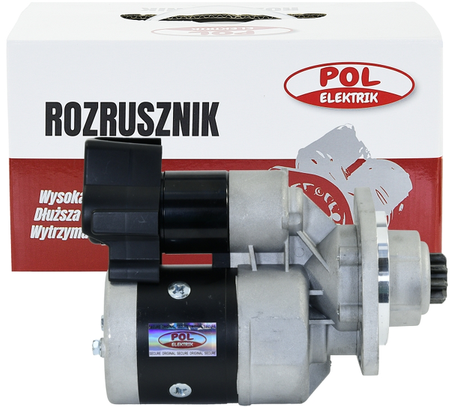 Rozrusznik z reduktorem, 12V, 2,7kW