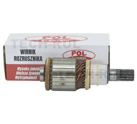 Wirnik rozrusznika z reduktorem