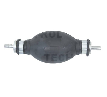 Pompka ręczna z zaworkiem duża na przewód fi 6 mm