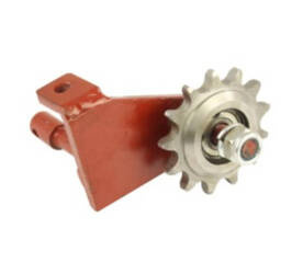 Napinacz łańcucha kompletny z kołem