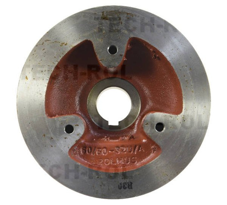 Koło pasowe walu korbowego z gwintem na wspomaganie