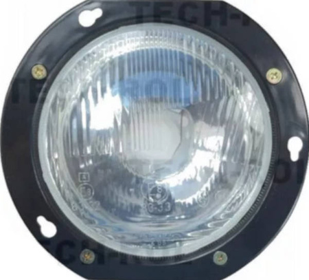 Reflektor przedni w dachu