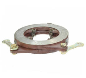 Zespół tarcz rozpierających docisku hamulca