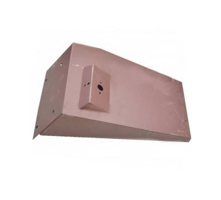 Przedłużenie lewe metalowe długie błotnika tylnego