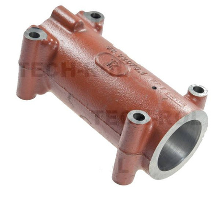 Cylinder podnośnika z tłokiem i pierścieniami metalowymi