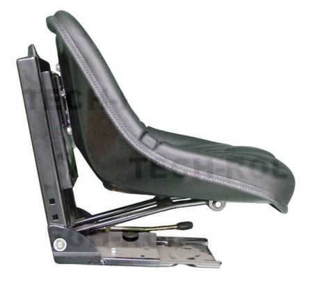 Siedzenie amortyzowane jednoczęściowe czarne