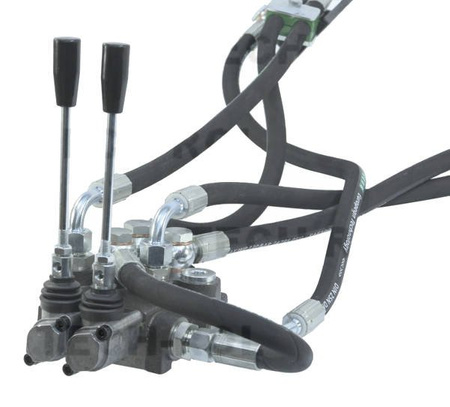 Rozdzielacz, zestaw zewnętrzny dwusekcyjny